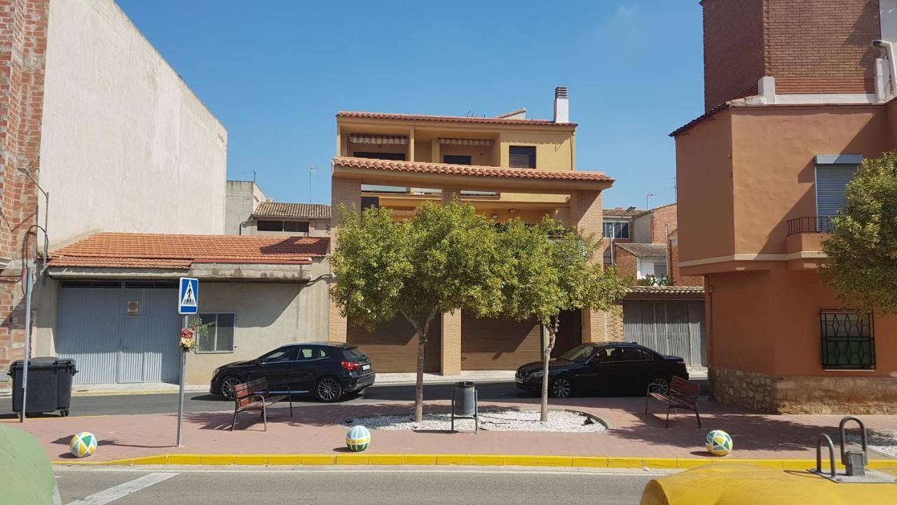 Casa Esquilador Apartment Navarres ภายนอก รูปภาพ